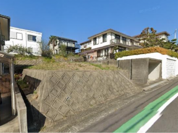 阪南市箱の浦、土地の画像です