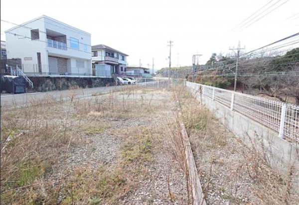 阪南市箱の浦、土地の画像です