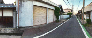 泉南市信達牧野、土地の画像です