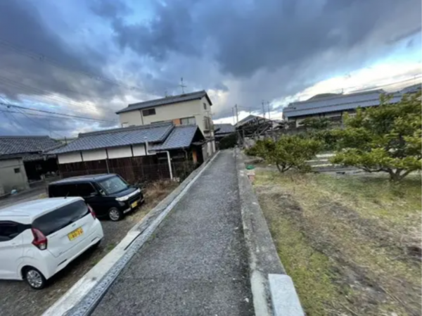 阪南市鳥取、土地の画像です