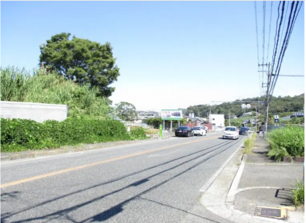 阪南市南山中、土地の画像です
