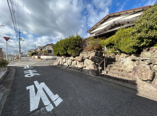 泉南市新家、土地の画像です