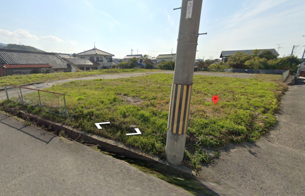 阪南市箱作、土地の画像です
