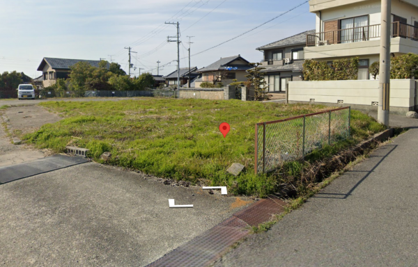 阪南市箱作、土地の画像です