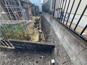 泉南市新家、土地の画像です