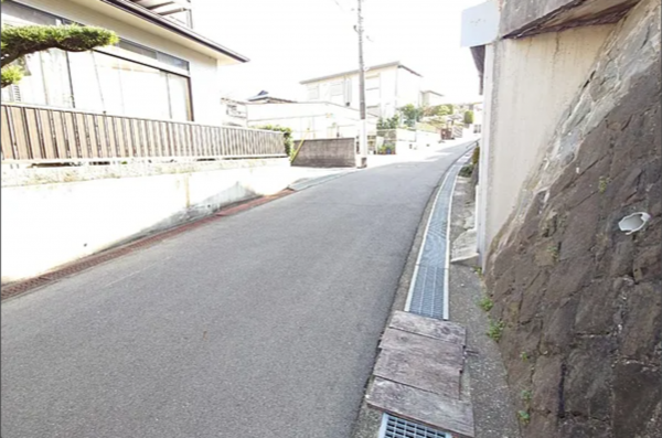 泉南市新家、土地の画像です
