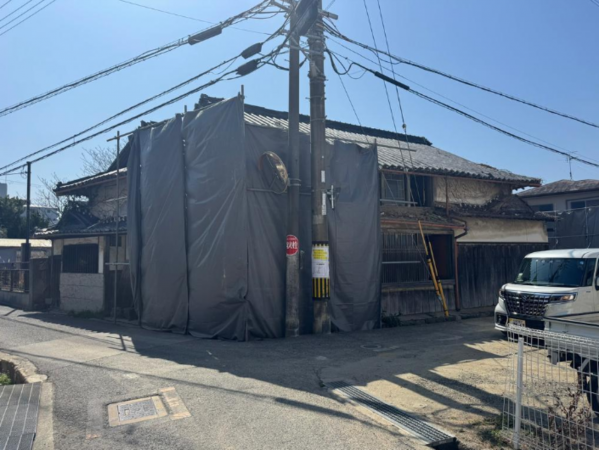 阪南市鳥取、土地の画像です