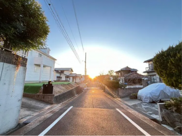 阪南市箱の浦、土地の画像です
