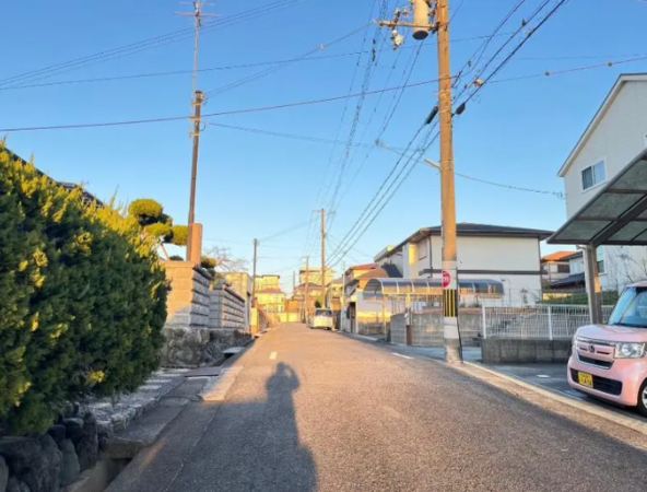 阪南市箱の浦、土地の画像です