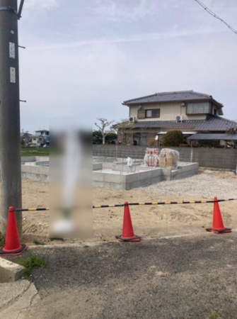 阪南市鳥取中、新築一戸建ての画像です