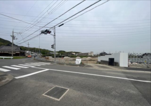 泉南郡岬町多奈川谷川、土地の画像です