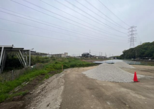 泉南郡岬町多奈川谷川、土地の画像です