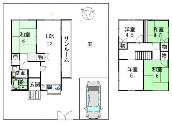 泉南市新家、中古一戸建ての画像です