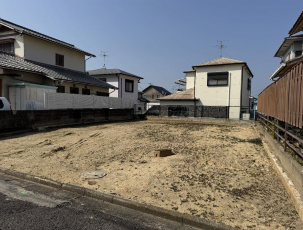 泉南市新家、土地の画像です