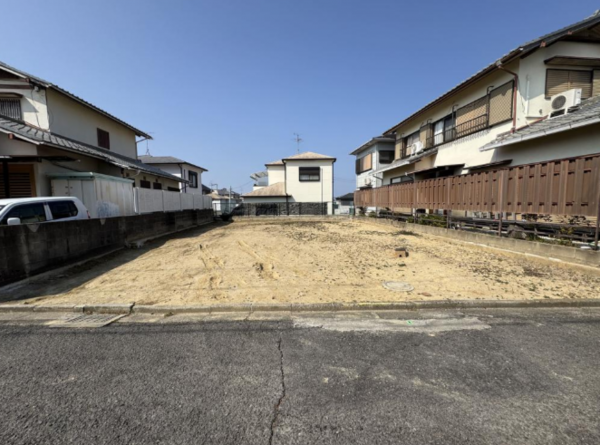 泉南市新家、土地の画像です