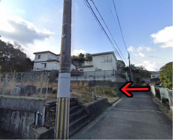 泉南郡岬町淡輪、土地の画像です