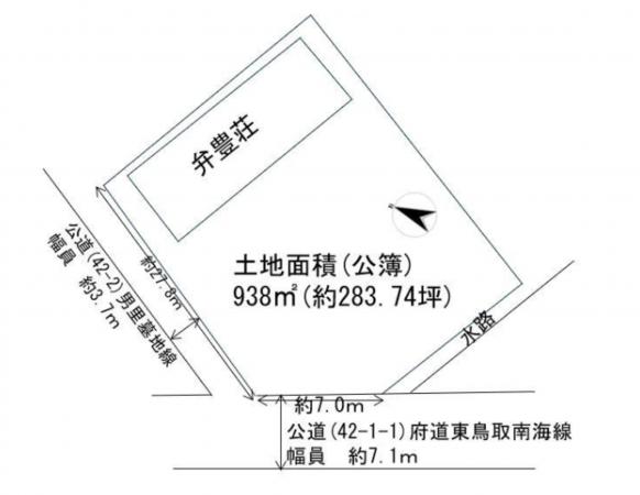 泉南市男里、収益物件/アパートの画像です