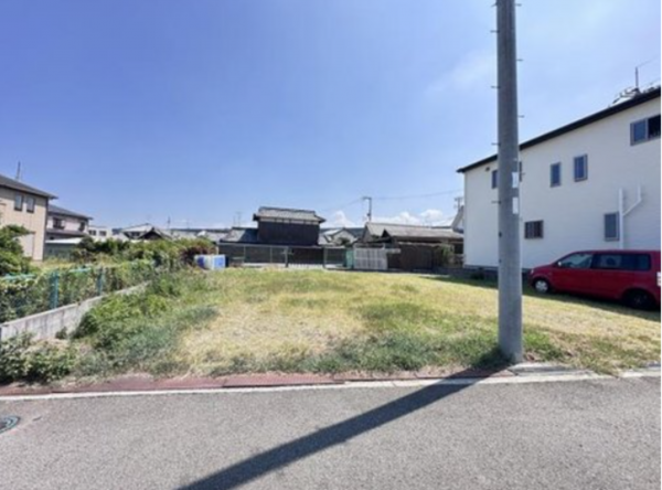 阪南市自然田、土地の画像です