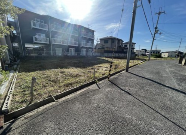 泉南市信達牧野、土地の画像です