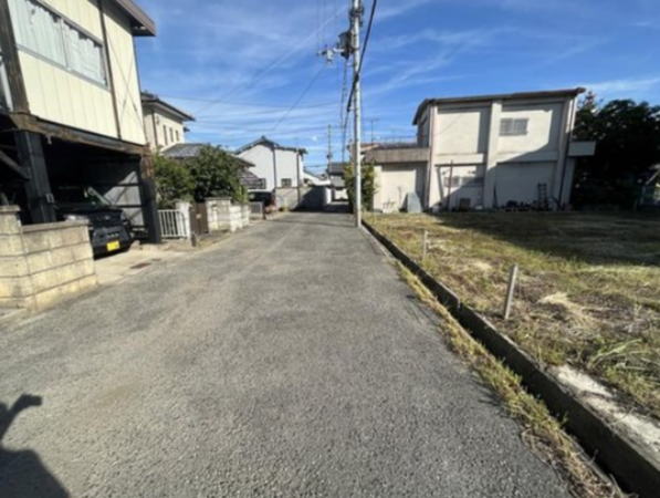 泉南市信達牧野、土地の画像です