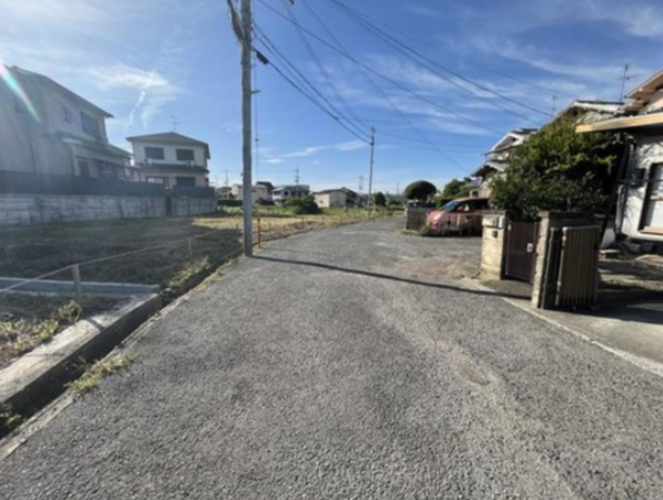 泉南市信達牧野、土地の画像です