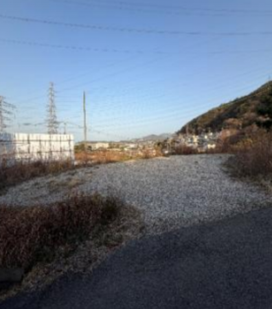 泉南郡岬町多奈川谷川、土地の画像です