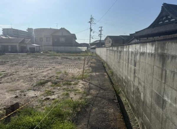 阪南市鳥取、土地の画像です