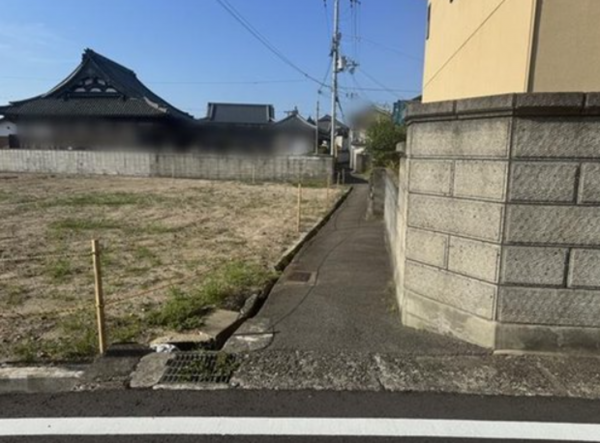 阪南市鳥取、土地の画像です