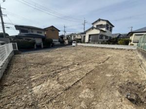 泉南市信達牧野、土地の画像です