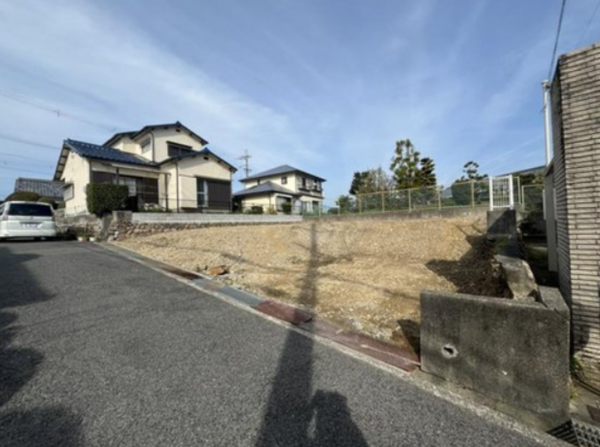 泉南市信達牧野、土地の画像です