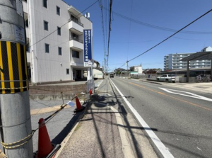 阪南市尾崎町、土地の画像です
