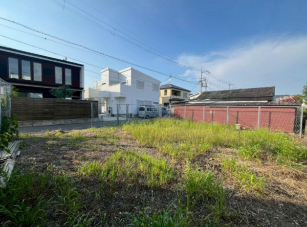 泉南市岡田、土地の画像です