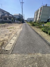 大垣市新長沢町、土地の画像です