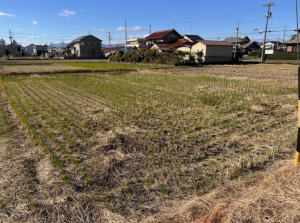 大垣市長沢町、土地の画像です