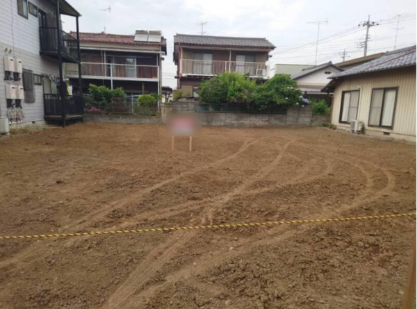 館林市小桑原町、土地の画像です