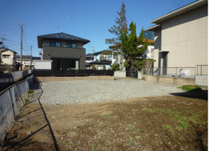 館林市松原、土地の画像です