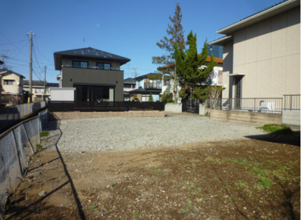 館林市松原、土地の画像です