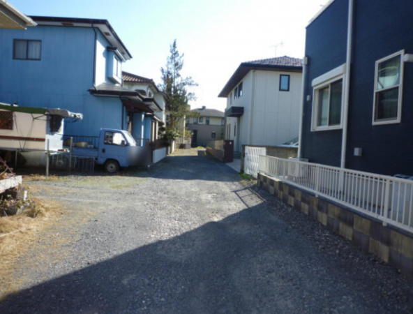 館林市松原、土地の画像です