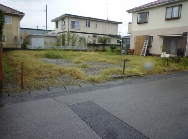 館林市瀬戸谷町、土地の画像です