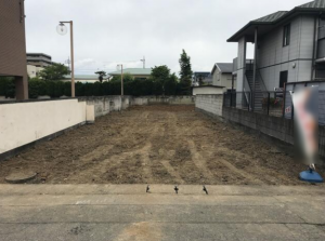 館林市松原、土地の画像です