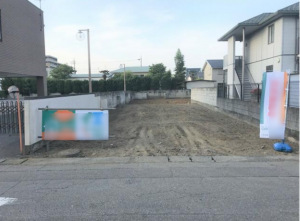 館林市松原、土地の画像です