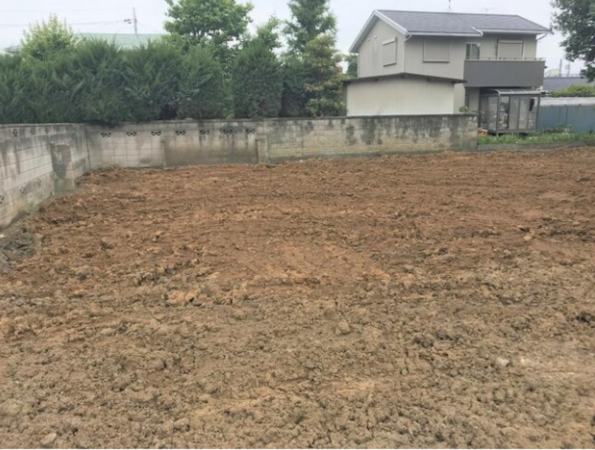 館林市松原、土地の画像です