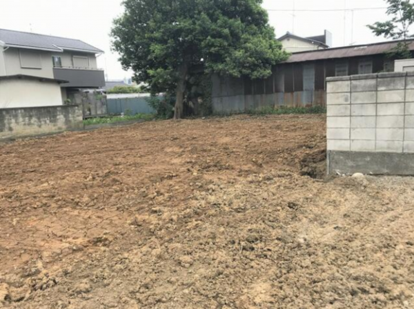 館林市松原、土地の画像です