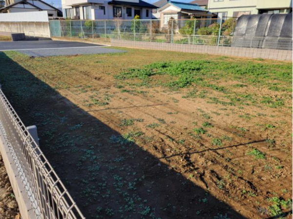 館林市小桑原町、土地の画像です