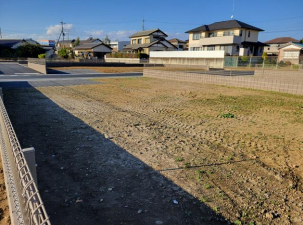 館林市小桑原町、土地の画像です