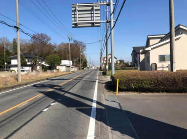 邑楽郡邑楽町大字中野、土地の画像です