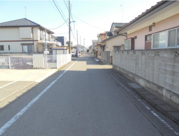 館林市加法師町、土地の画像です
