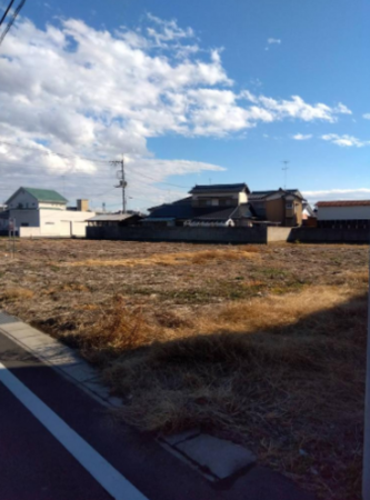 邑楽郡邑楽町大字鶉、土地の画像です