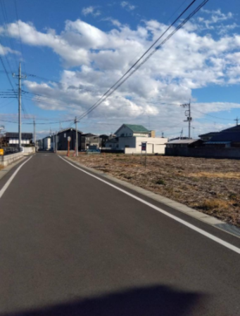 邑楽郡邑楽町大字鶉、土地の画像です
