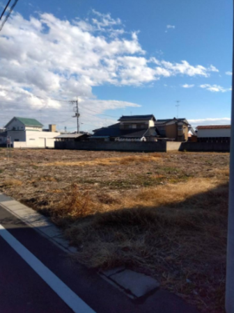 邑楽郡邑楽町大字鶉、土地の画像です